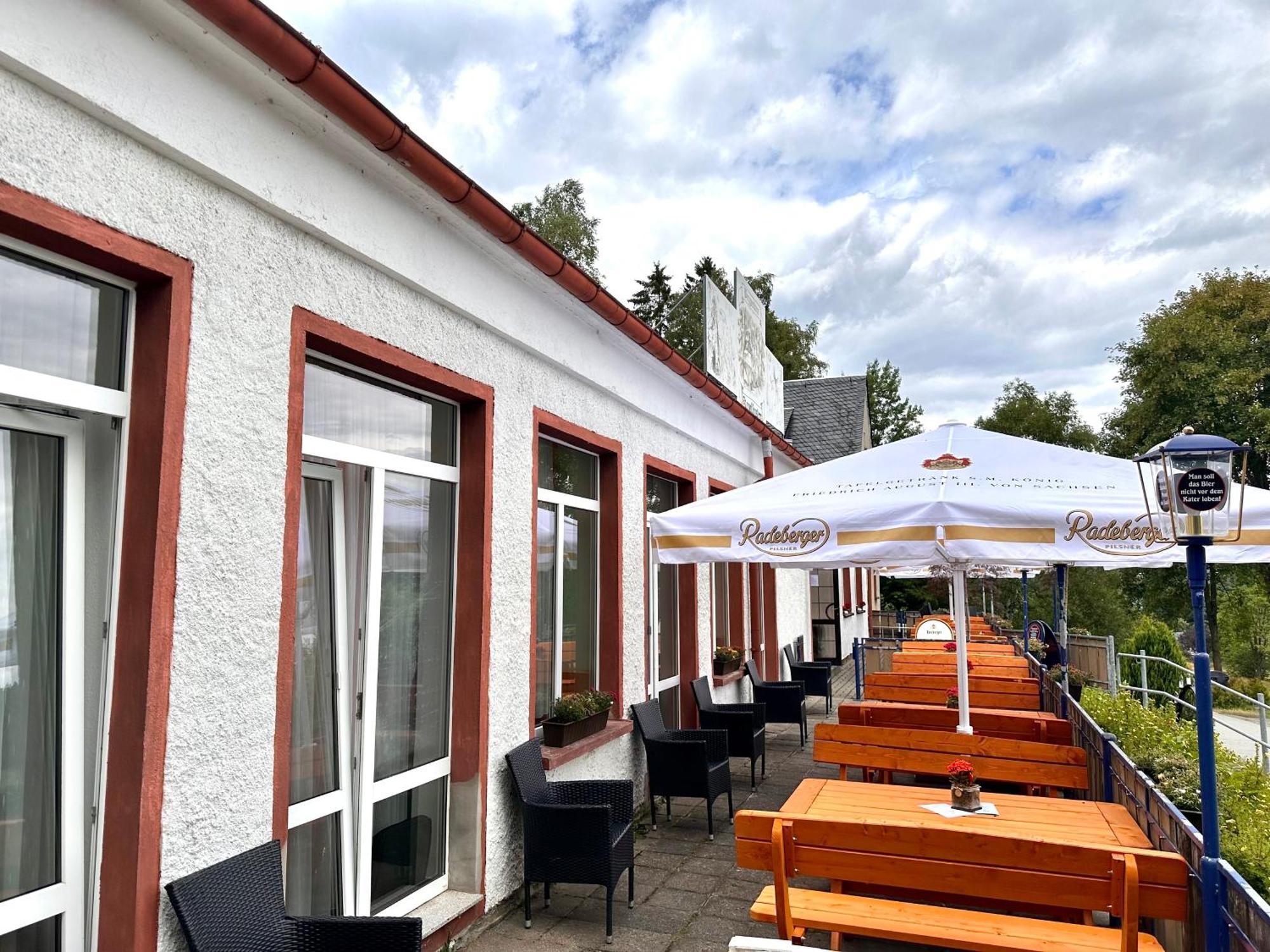 Pension Und Berggasthaus Kapellenstein Geyer Εξωτερικό φωτογραφία