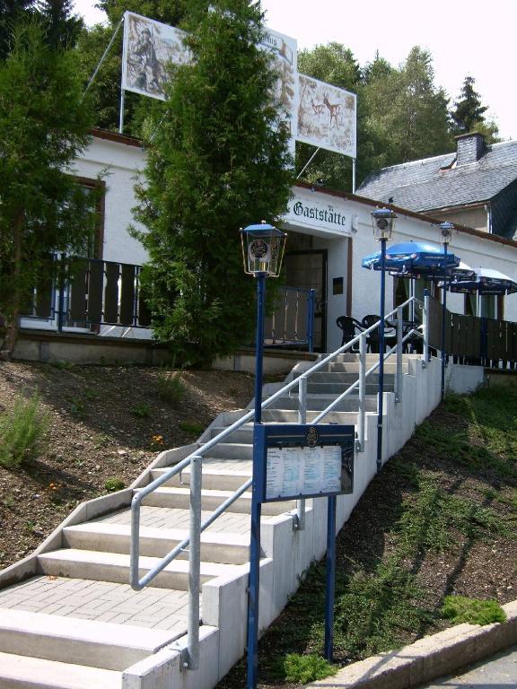 Pension Und Berggasthaus Kapellenstein Geyer Εξωτερικό φωτογραφία